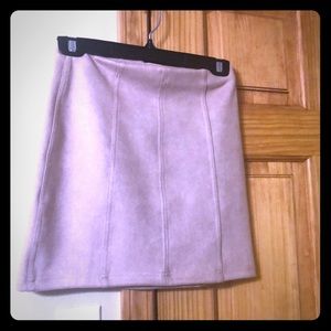(New) Akira suede pink skirt